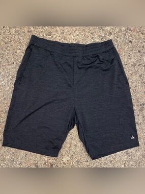 American Tall Men's Dark Grey Athletic Shorts XLT